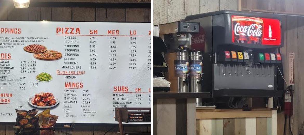 Michael's Pizza Cottage Menu